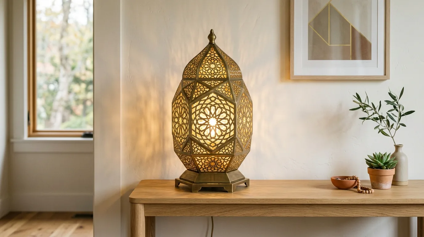 Use colored glass for a richer mood